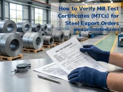 Kako provjeriti certifikate o ispitivanju mlina (MTC) za narudžbe za izvoz če...